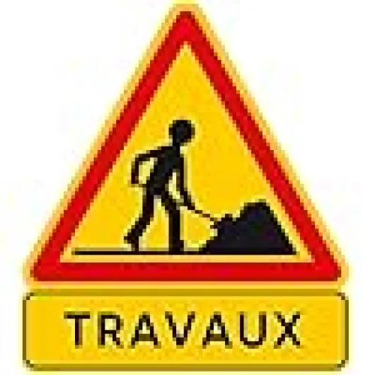 Signalisation de Travaux Temporaires Panneaux de Travaux Temporaires - Danger Chantier Temporaire - Panneau classique Attention Travaux