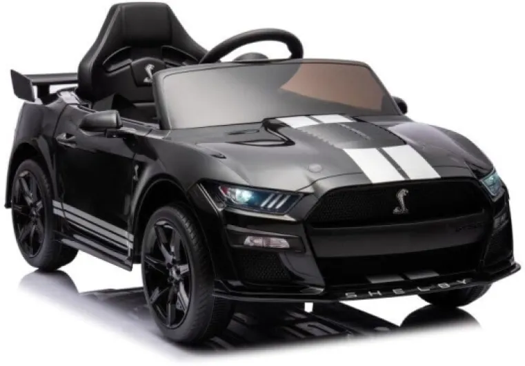 Ford Mustang Shelby Voiture 12 V Enfant RC Noir 1-4 ans