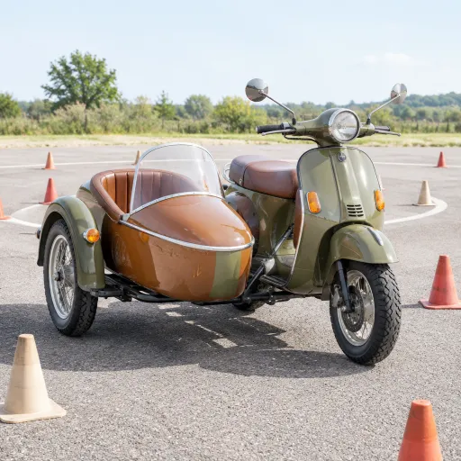 Conduire un vespa side car : formation permis moto A et exigences spécifiques